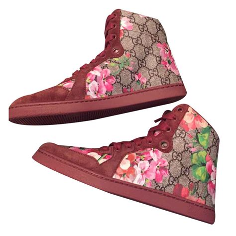 gucci red high tops|gucci high tops women's.